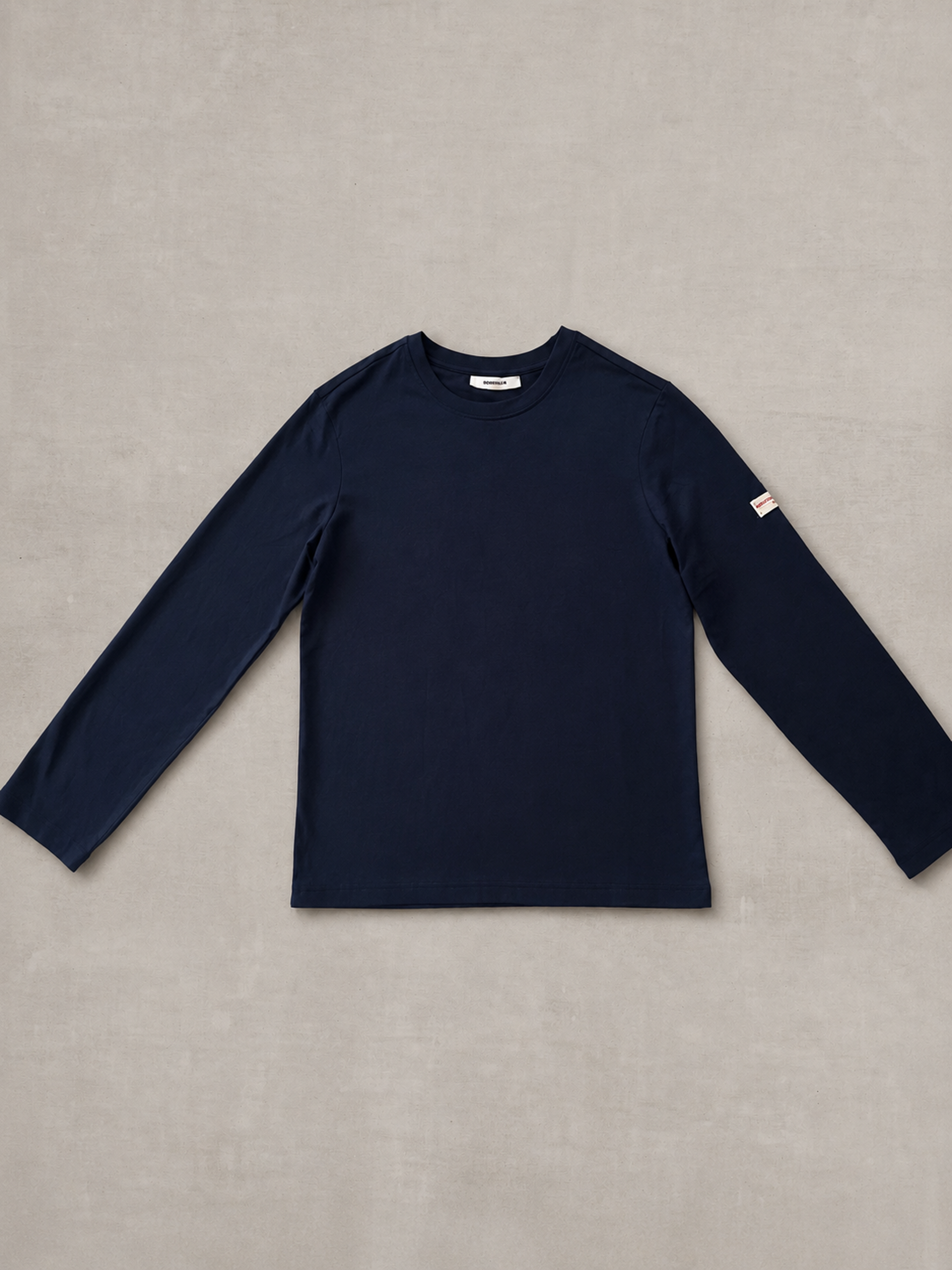 Boom Butik Mørkeblå Langærmet T-Shirt - Packshot